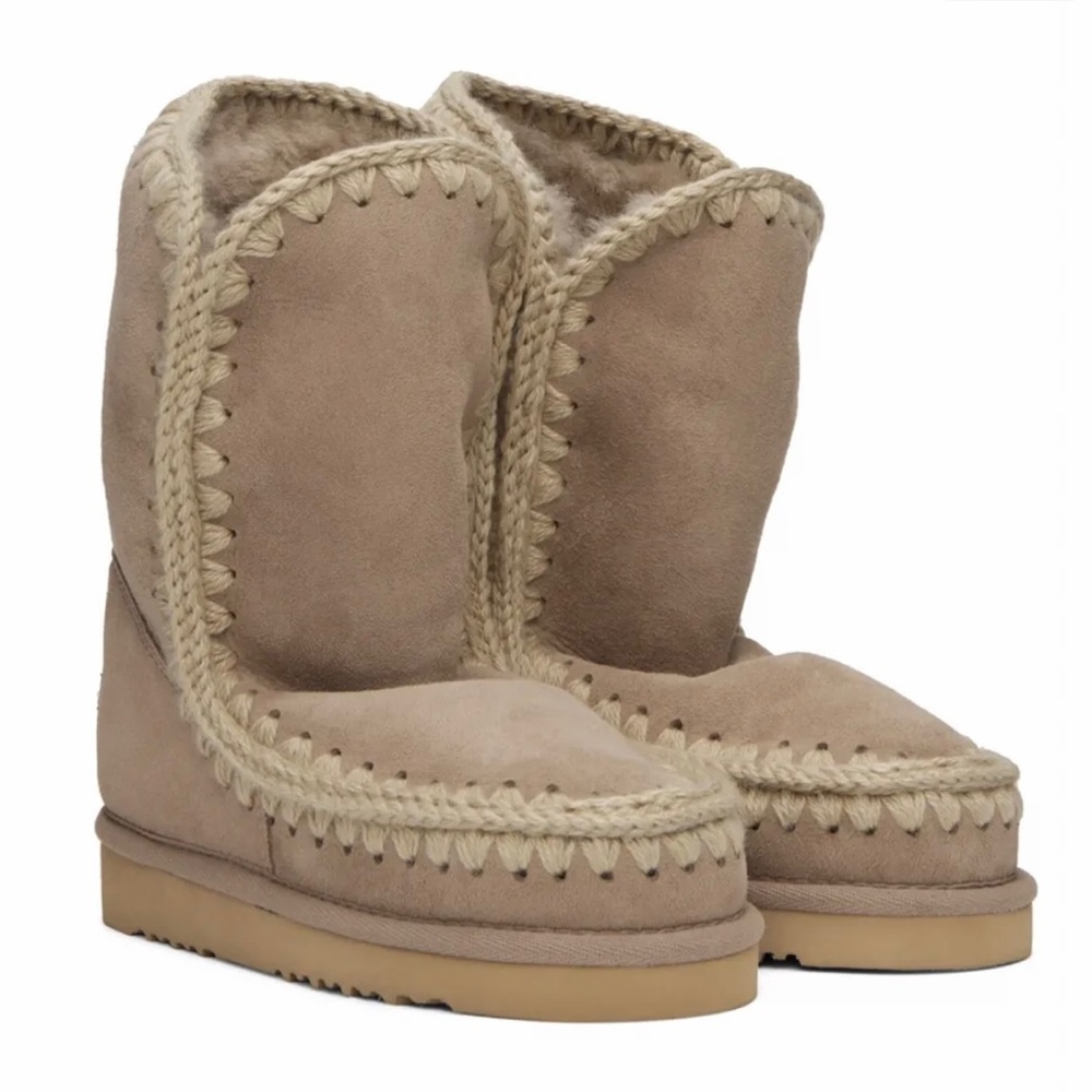 Mou Eskino 24 Sheepskin Suede Boots